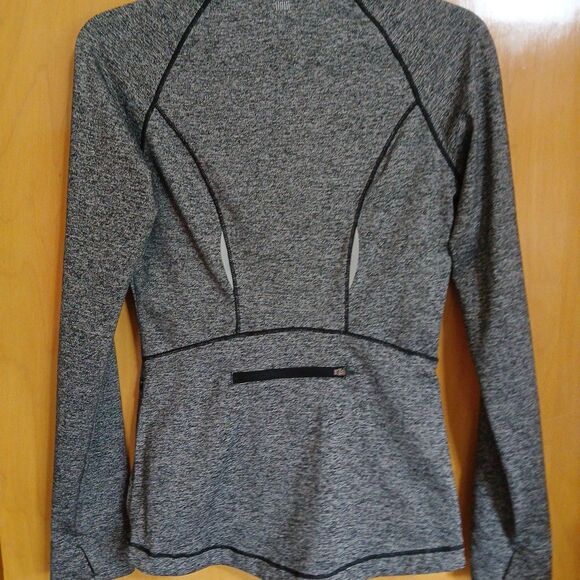 Victoria's Secret Sexy Knockout Sport Full Zip Ruched Jacket Women S Dark Gray - Picture 10 of 16